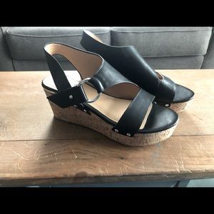 Marc Fisher Black Wedge heels - size 8 1/2